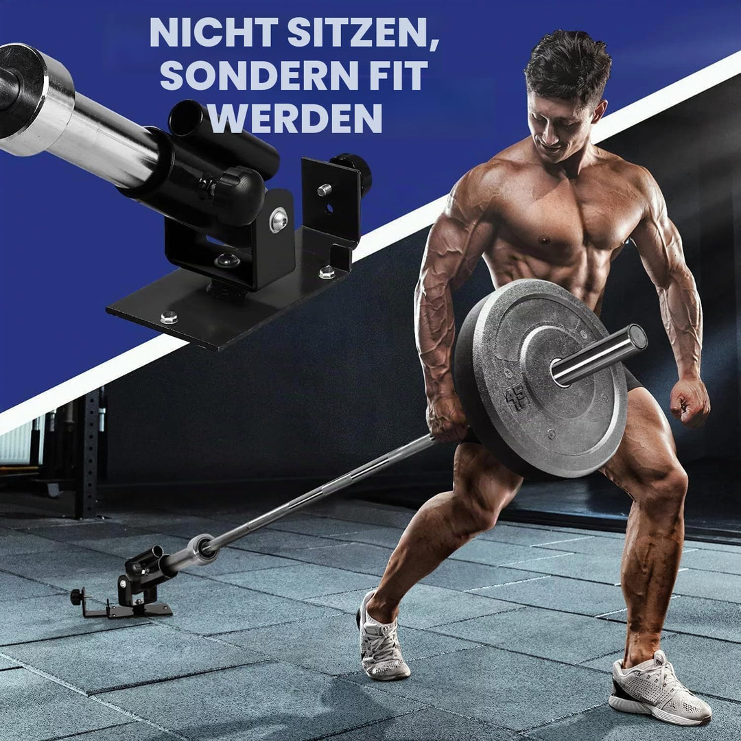 Yes4All Deluxe T-Bar Row Plattform - 360° schwenkbar - Passend für 1" Standard und 2" Olympiastangen
