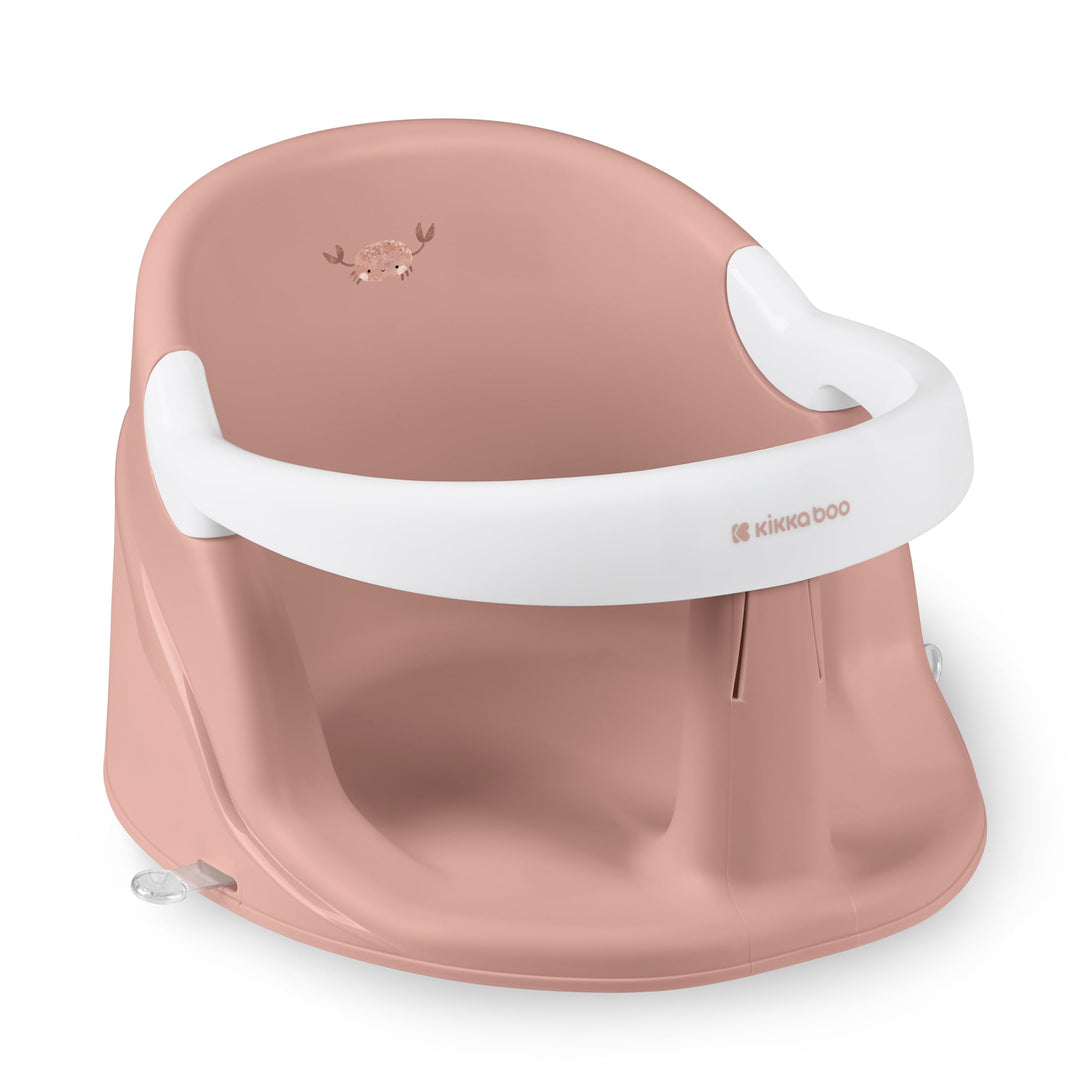 KikkaBoo Badewannensitz Baby ab 6 Monate OCEAN DEEP, rutschfest, BPA-frei, 4 Saugnäpfe, aufklappbare