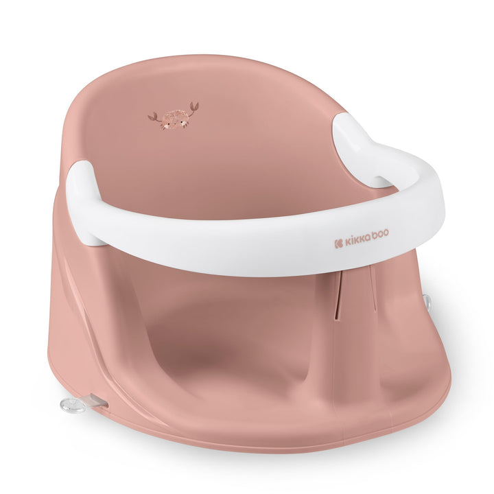 KikkaBoo Badewannensitz Baby ab 6 Monate OCEAN DEEP, rutschfest, BPA-frei, 4 Saugnäpfe, aufklappbare