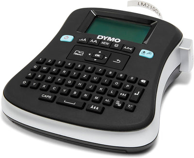 DYMO LabelManager 210D Beschriftungsgerät | Etikettiergerät mit QWERTZ Tastatur & grossem Grafikdisp