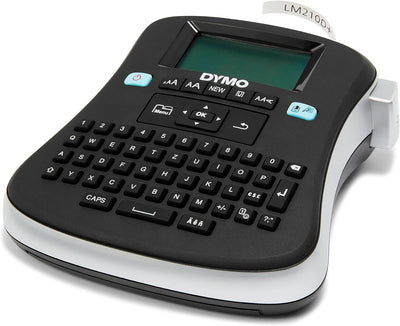 DYMO LabelManager 210D Beschriftungsgerät im Koffer | Etikettiergerät mit QWERTZ Tastatur & grossem