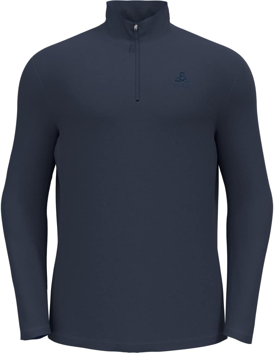 Odlo Herren Berra_542492 Mid Layer mit Reissverschluss (1er Pack) M Dark Sapphire, M Dark Sapphire