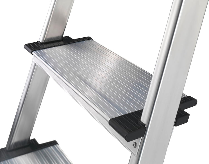 Hailo Haushaltsleiter ProfiStep XXL Alu, grau, 5_8816-001 6 Gänge, 6 Gänge