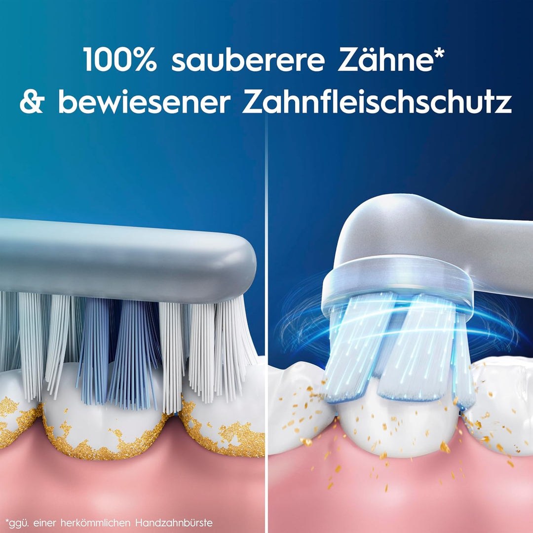 Oral-B iO Series 3 Plus Edition Elektrische Zahnbürste, Electric Toothbrush, PLUS 3 Aufsteckbürsten,