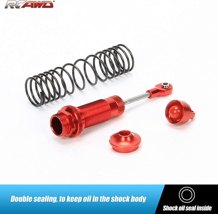 RCAWD Big Bore RC Stossdämpfer-Set für Slash 2WD, Hoss, Rustler 4X4 VXL, Slash 4X4, Bandit, Ford, Ni