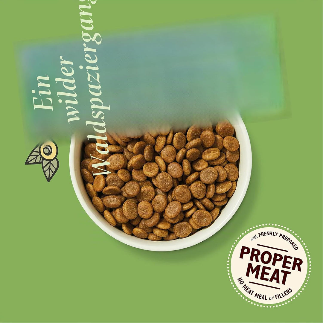 Lily‘s Kitchen Vollwertiges Trocken Hundefutter mit Wild und Ente für ausgewachsene Hunde (12 kg) Ve