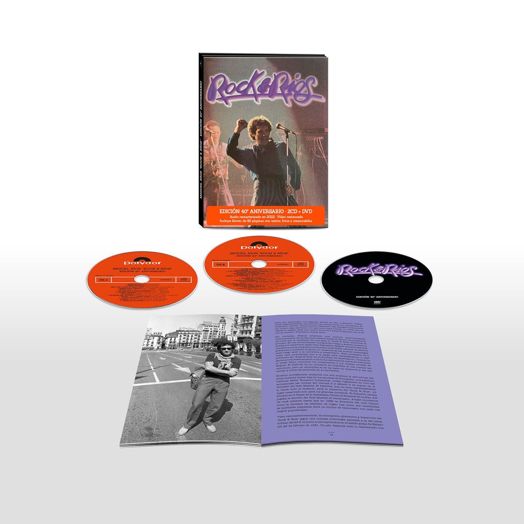 Rock & Rios: 40th Anniversary, Audio-CD