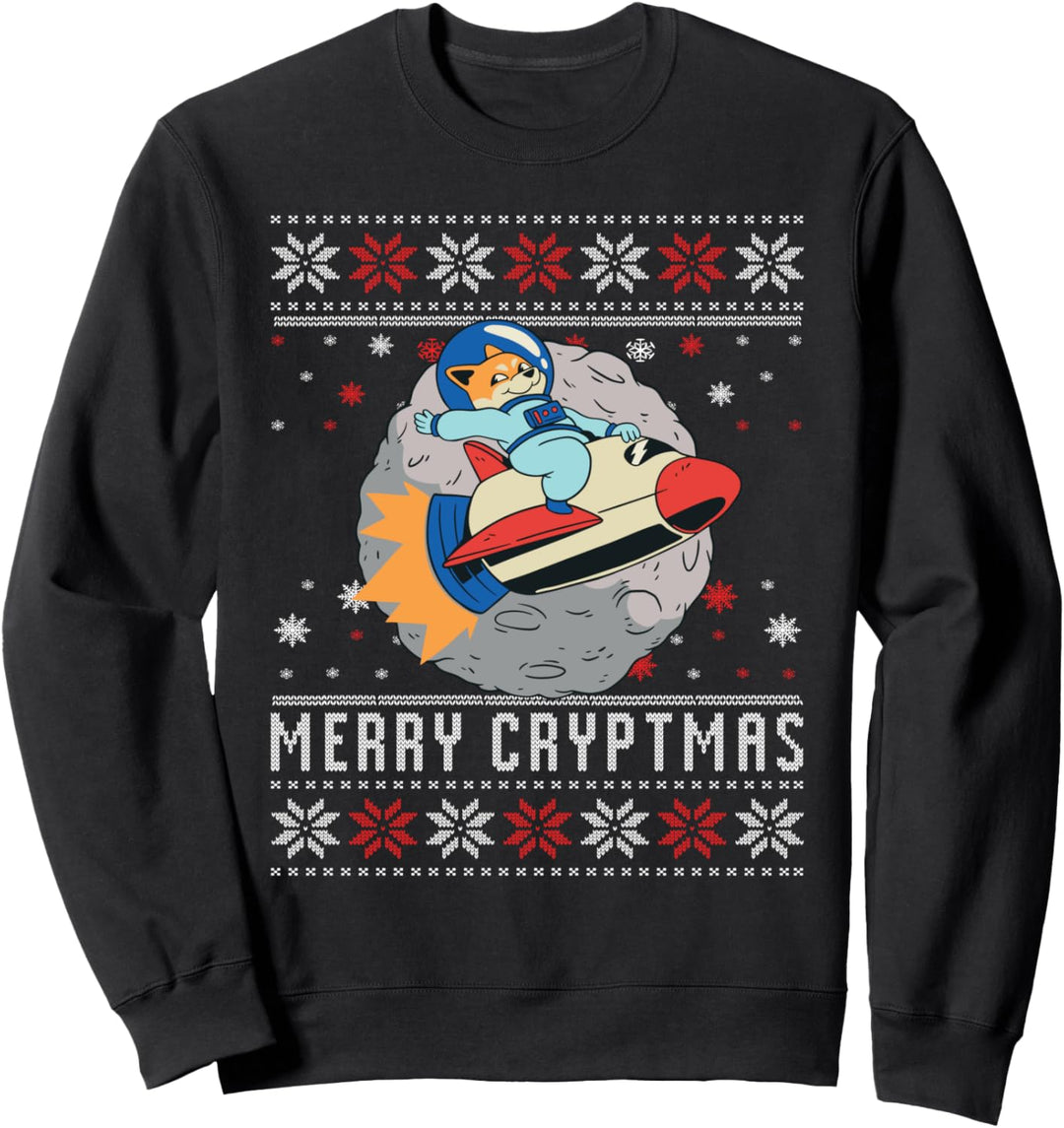 Shiba Coin Millionaire Token Coin Shiba Inu Crypto Sweater Sweatshirt