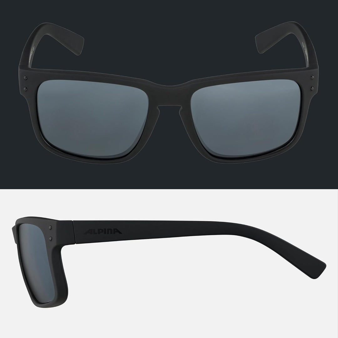 ALPINA KOSMIC - Verspiegelte und Bruchsichere Sonnenbrille, ideal für Alltag und Outdoor mit UV-A-,