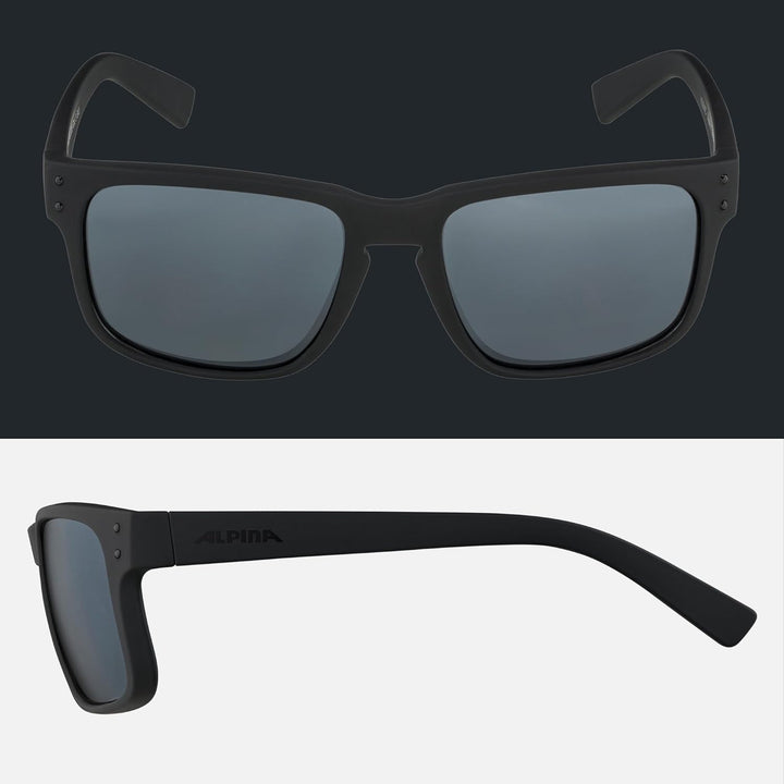 ALPINA KOSMIC - Verspiegelte und Bruchsichere Sonnenbrille, ideal für Alltag und Outdoor mit UV-A-,