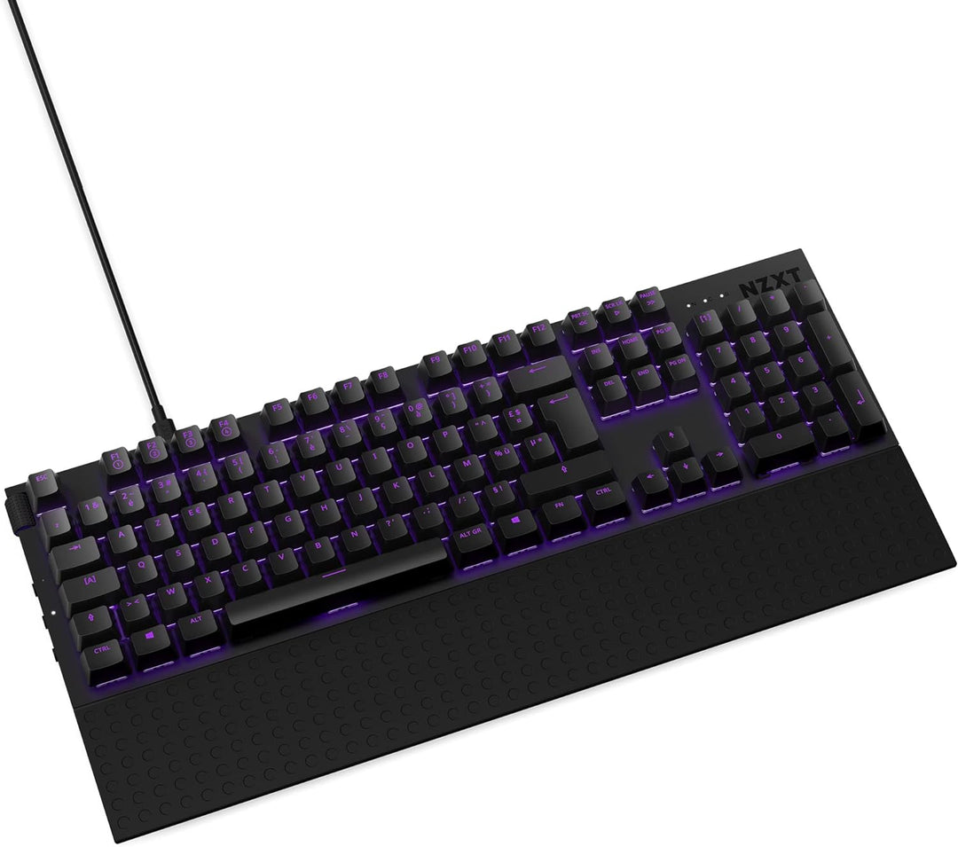 NZXT Function Mechanische PC Gaming Tastatur - beleuchtet - lineare RGB Schalter - MX kompatible Sch