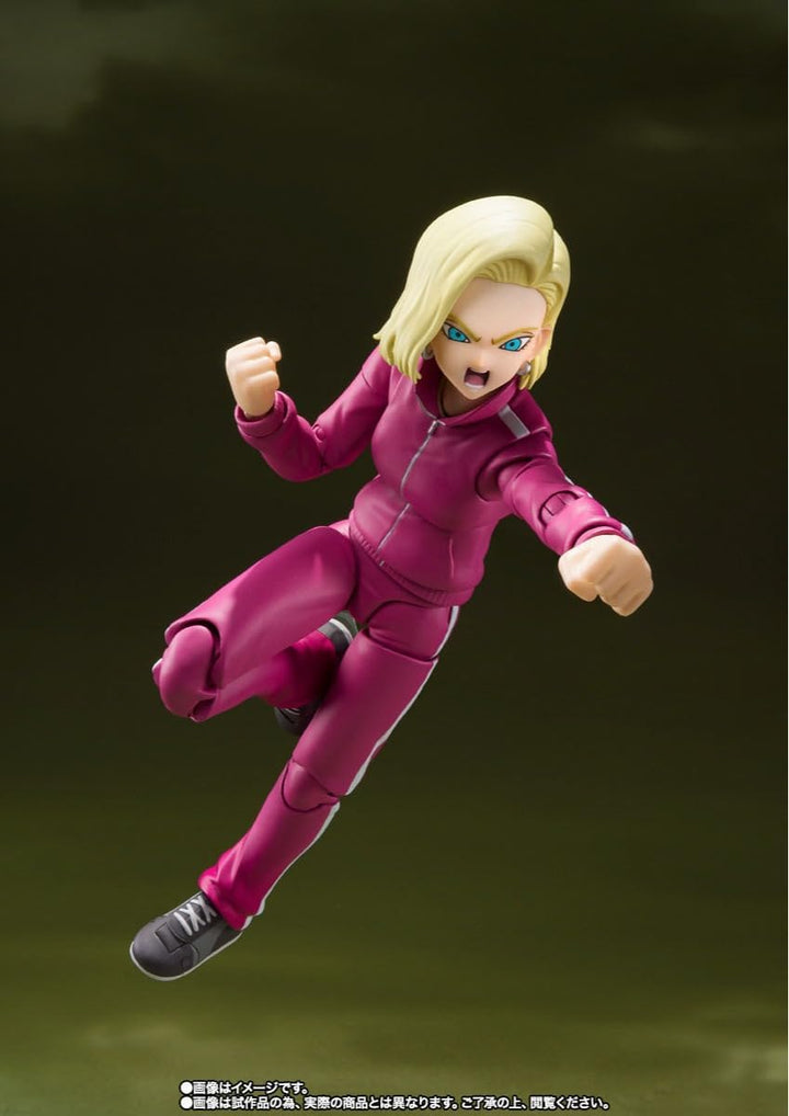 Figur Androide 18 Saga De La Batalla Innenraum Universos Dragon Ball Super 14 cm