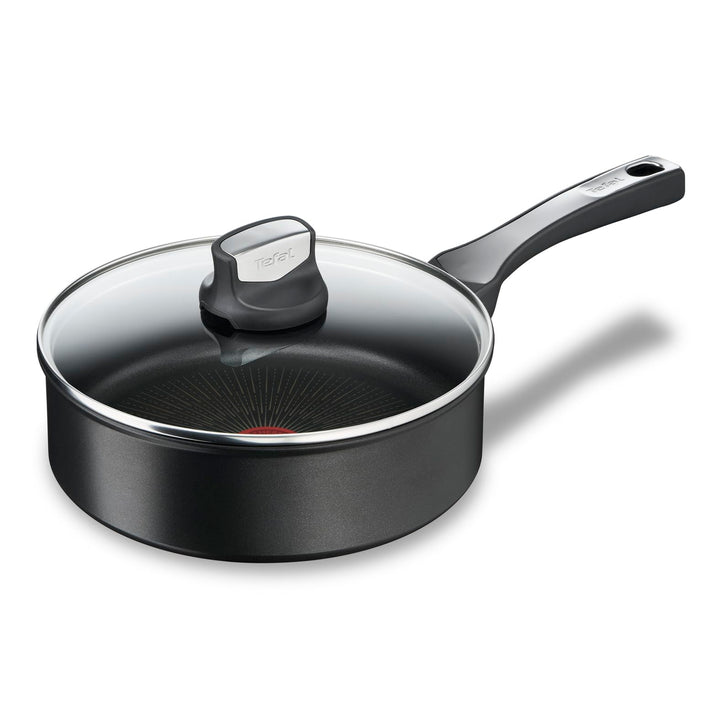 Tefal G25932 Unlimited On Schmorpfanne | 24 cm | mit kratzfester Titanium Antihaft-Beschichtung | Th