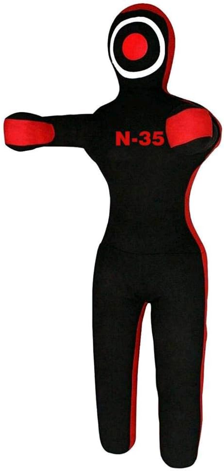 Elegant Wurfpuppe Brasilianischer Jiu Jitsu Ringen Box Dummy MMA Judo Kampfsport (Stehende) Rot 180.