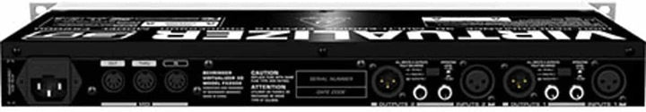 Behringer VIRTUALIZER 3D FX2000 Hochleistungs-3D-Multi-Engine-Effektprozessor Einzelbett, Einzelbett