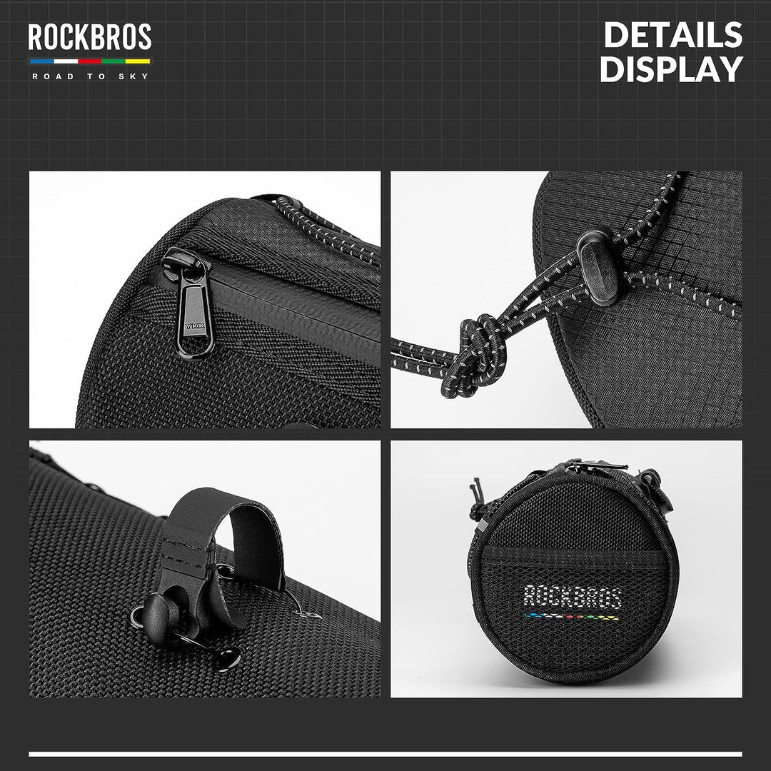 ROCKBROS Road-to-Sky Fahrrad Lenkertasche Fahrradtasche Lenker Vordertasche 1,5L Wasserabweisend Ref