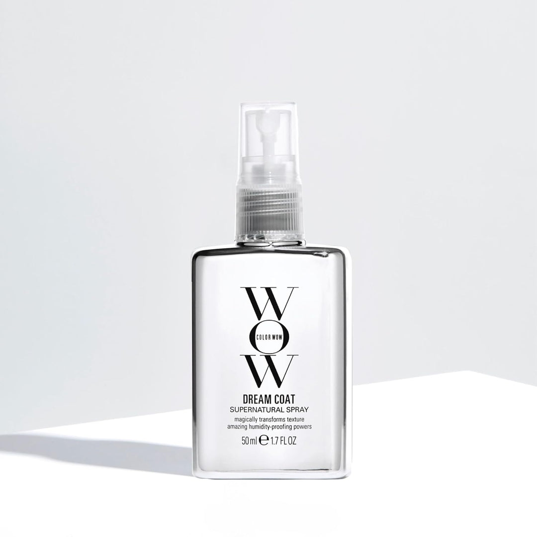 Color Wow Dream Coat Anti Frizz Spray für superglattes Haar, Hitzeschutz für Haare hält bis zu 3 Haa