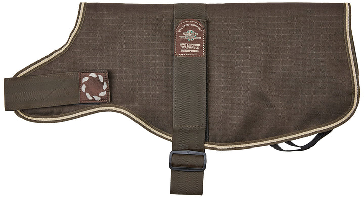 Outhwaite Hundemantel Dackel, gepolstert, 28 cm, Braun 43 cm, 43 cm