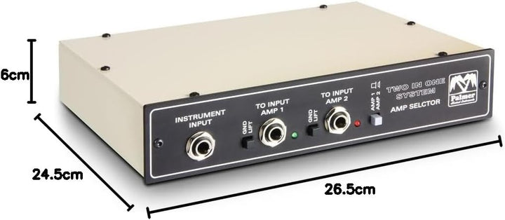 Palmer TINO SYSTEM Umschaltsystem 2 Amps auf 1 Box mit Remote Eingang