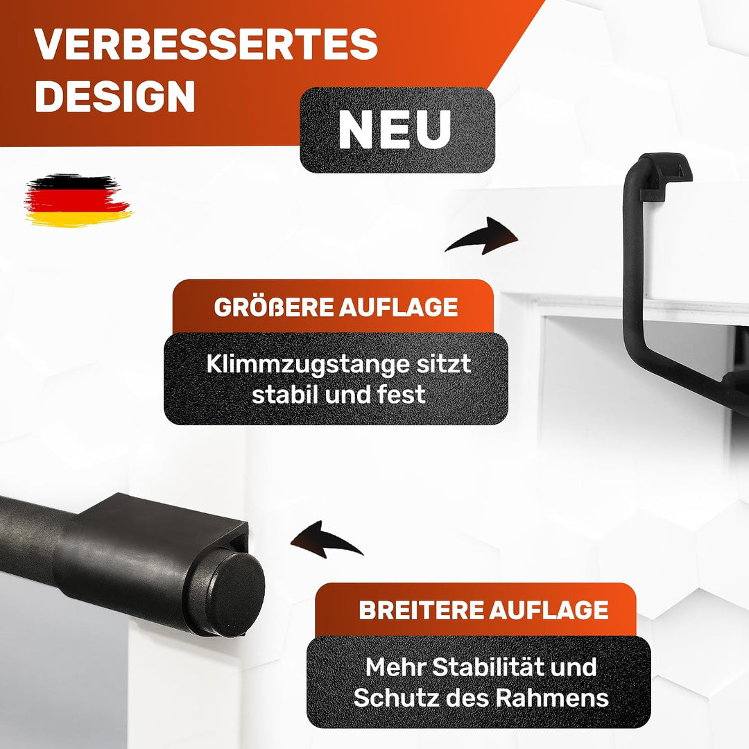 [NEU] Klimmzugstange Türrahmen ohne Schrauben Fitness Stange I Pull Klimmzugstange Tür Reckstange [7