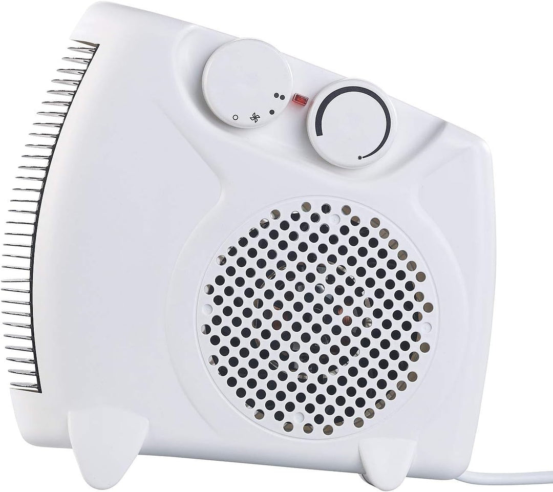 Sichler Haushaltsgeräte Heizgerät: Heizlüfter LV-190 mit 2 Heizstufen und Thermostat, 2.000 Watt (Ba