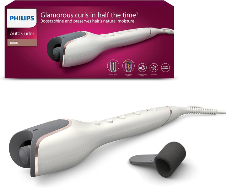 Philips StyleCare Prestige Automatischer Lockenstab mit Temperaturkontrolle und Ionisierungsfunktion