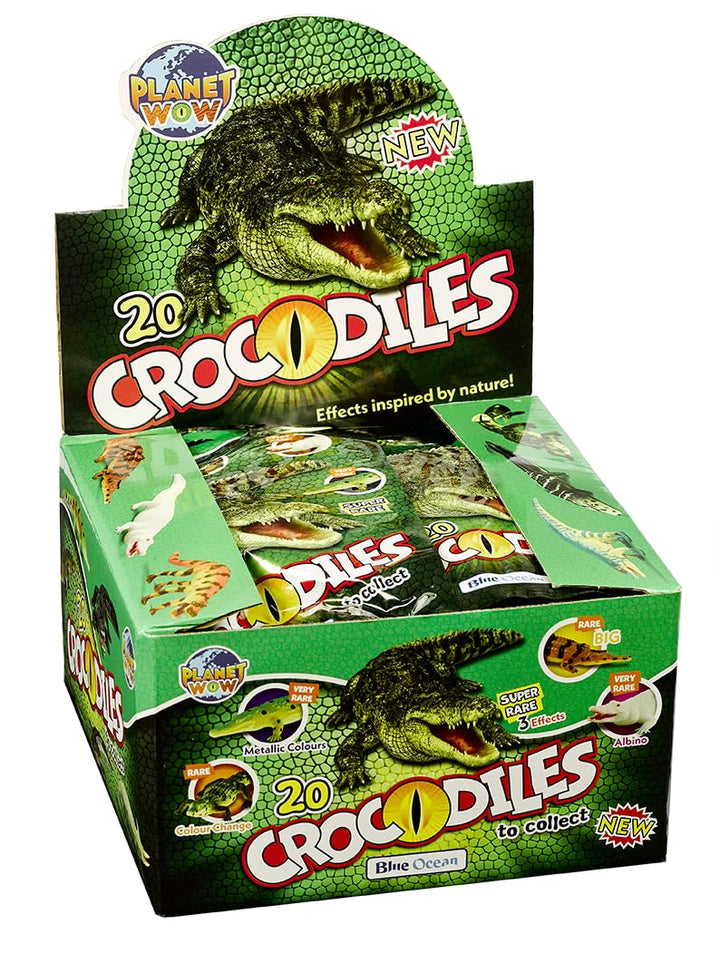Crocodiles Sammelserie PLANET WOW Display - alle 20 Figuren garantiert
