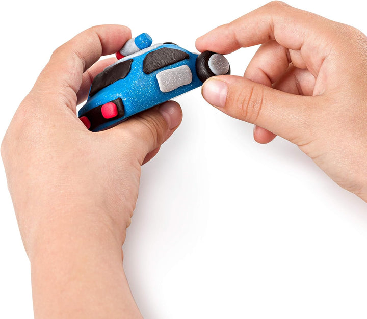 STAEDTLER 8034 29 LZ FIMO Kids Form&Play Playtime & Modeling Polymer Clay Set - Police Race (4 Blöck