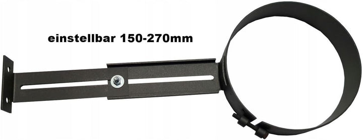 Ofenrohr Rauchrohr Kaminrohr Bogen Knie 45° 90° Doppelwandfutter Abgaswärmetauscher Radiator Wandros