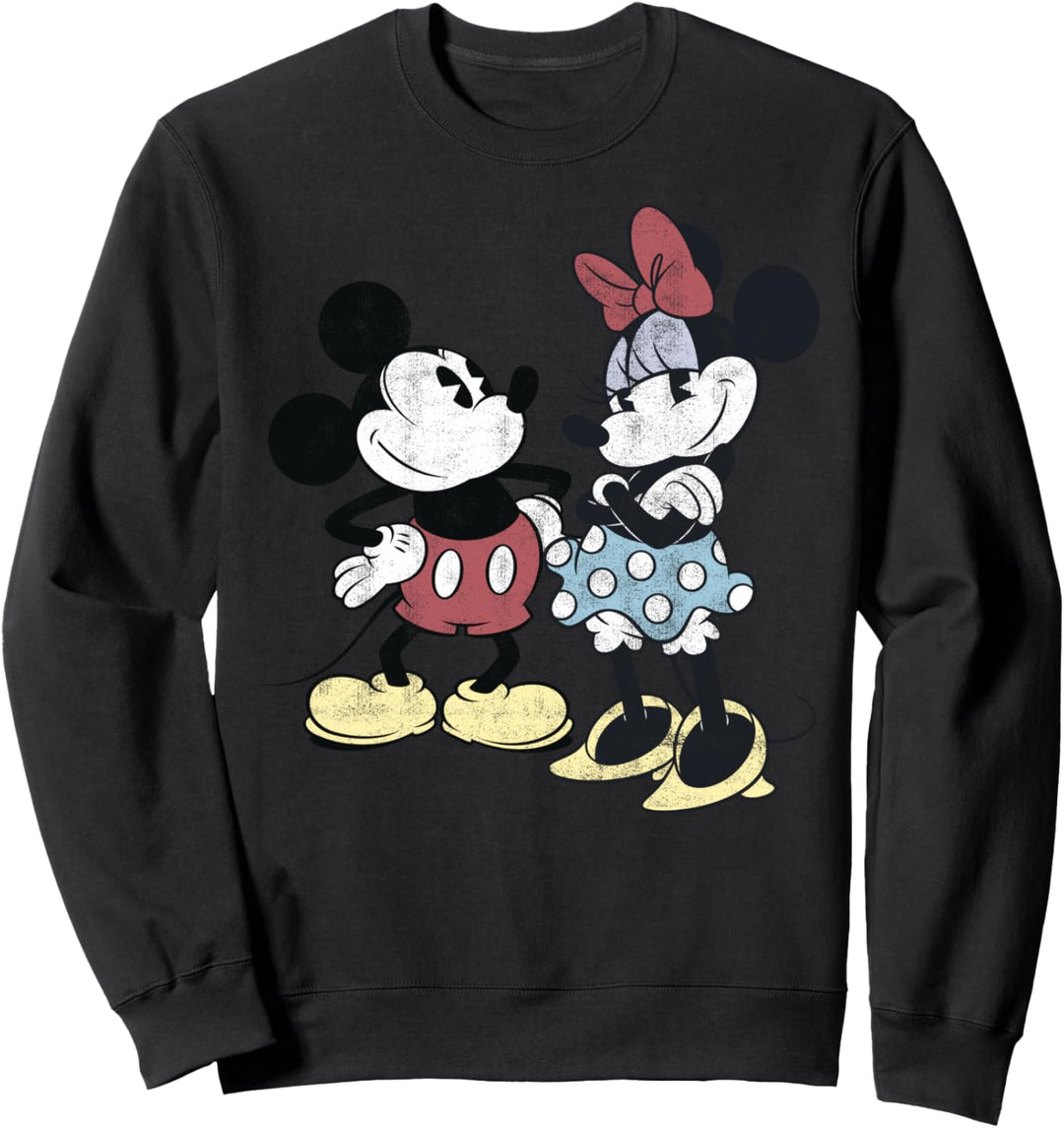 Disney Mickey und Minnie Retro-Freunde Sweatshirt