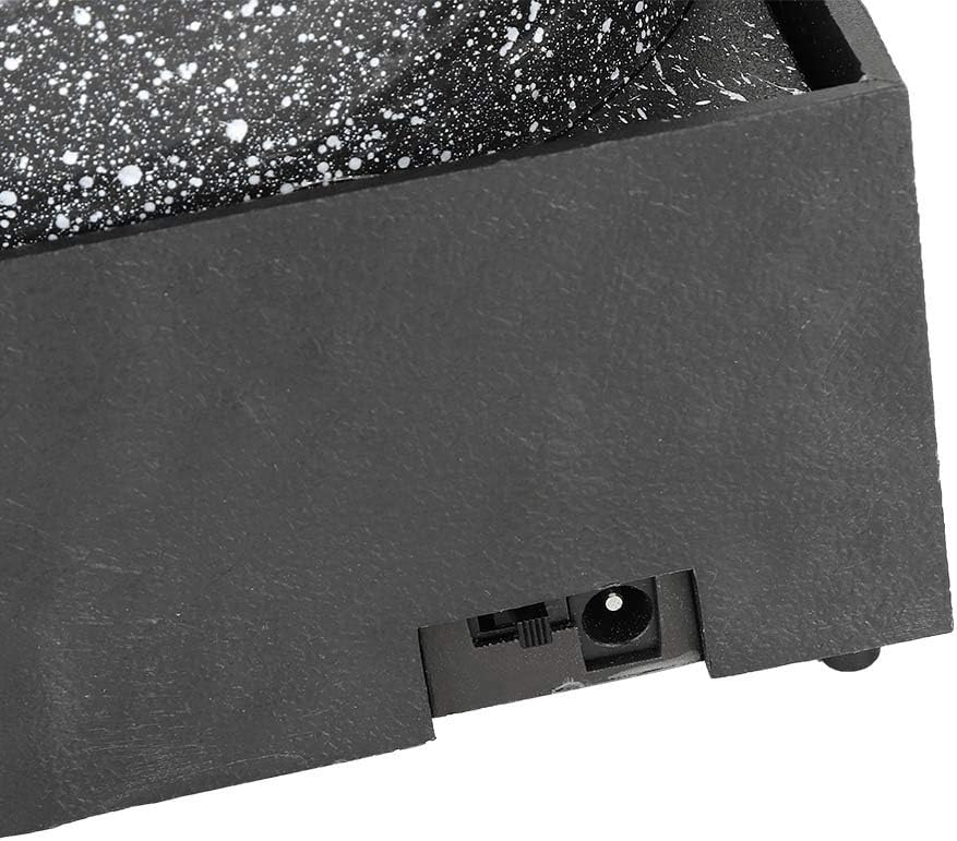 Tischbrunnen-Dekorationen, USB-Desktop-Wasserbrunnen-Ornament, Kunsthandwerk mit Unregelmässigen Ste