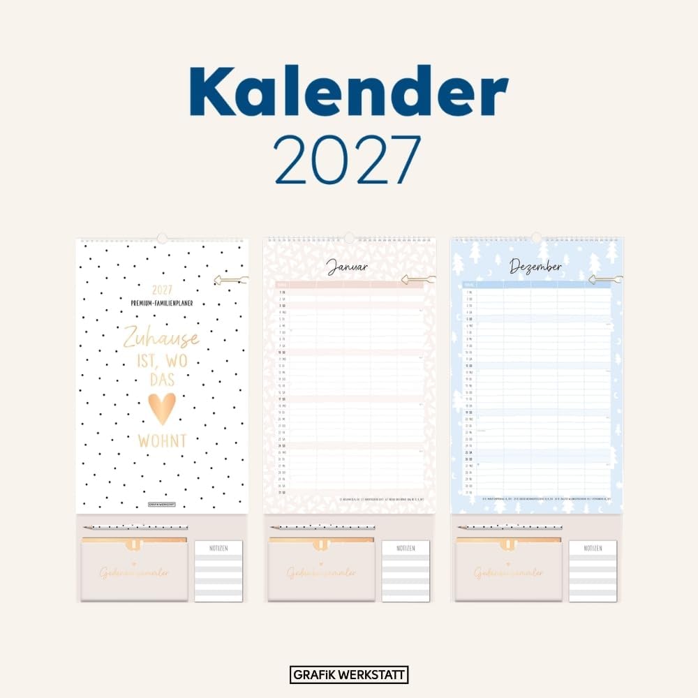 Premium-Familienplaner 2027: Familienplaner, Premium-Familienplaner 2027