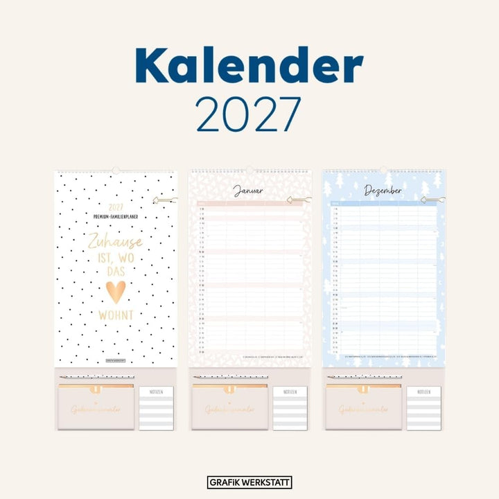Premium-Familienplaner 2027: Familienplaner, Premium-Familienplaner 2027