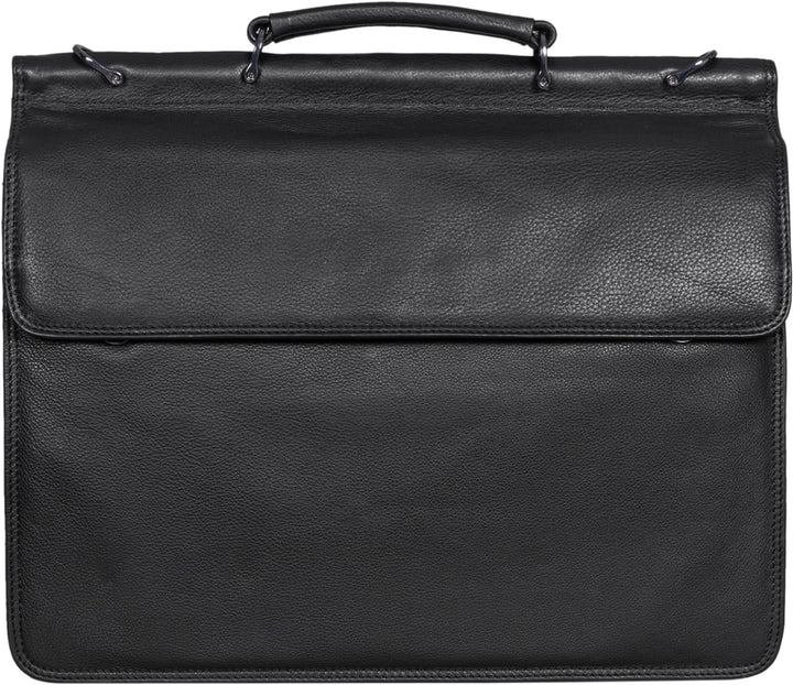 STILORD 'Stephan' Laptoptasche 15,6 Zoll Herren Leder Businesstasche Office Bag Umhängetasche Leder-