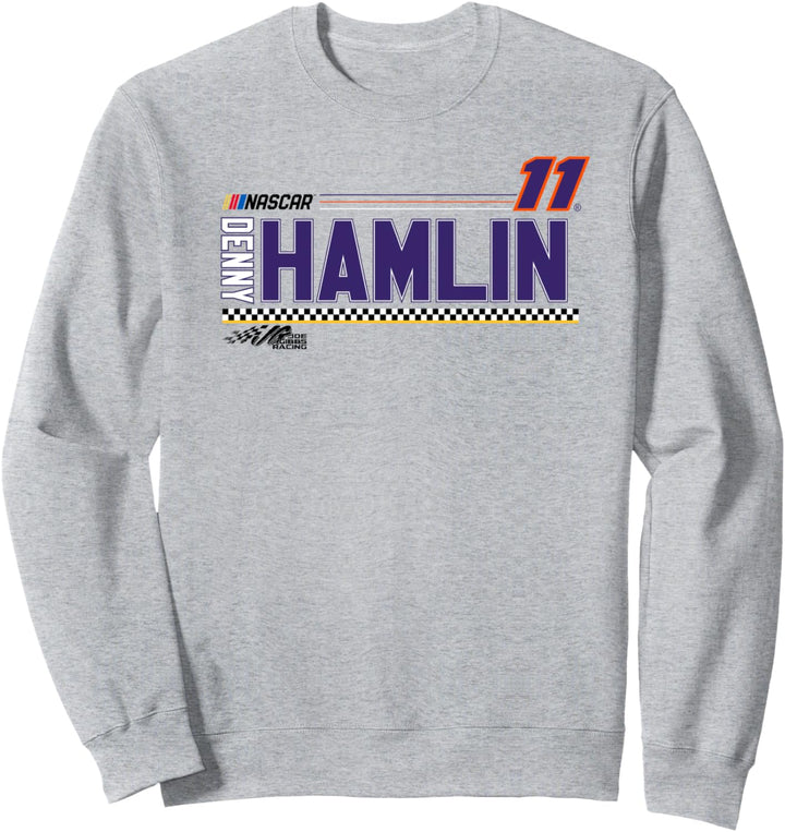 NASCAR - Denny Hamlin - Stripes Sweatshirt