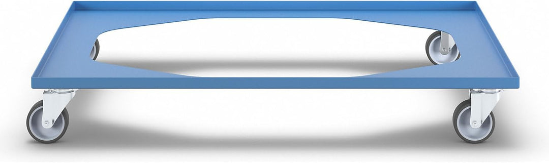 eurokraft | Transportroller NEO | für Euroformate 800 x 600 mm | Tragfähigkeit 250 kg