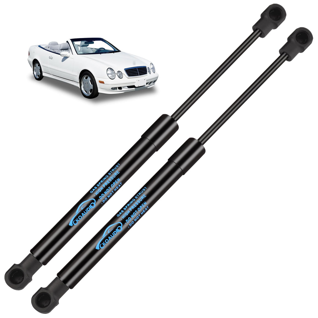 Koaudb 2Pcs Gasfeder Heckklappendämpfer für Mercedes-Benz CLK Cabriolet (A209)-Verdeck Gasdruckdämpf