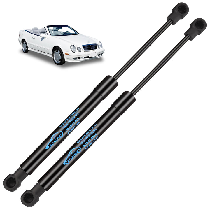 Koaudb 2Pcs Gasfeder Heckklappendämpfer für Mercedes-Benz CLK Cabriolet (A209)-Verdeck Gasdruckdämpf