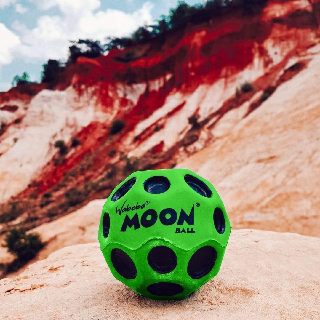 Waboba Moon Ball 3-Pack – am Höchsten Springender Gummiball – Patentiertes Original-Design – Ballkra