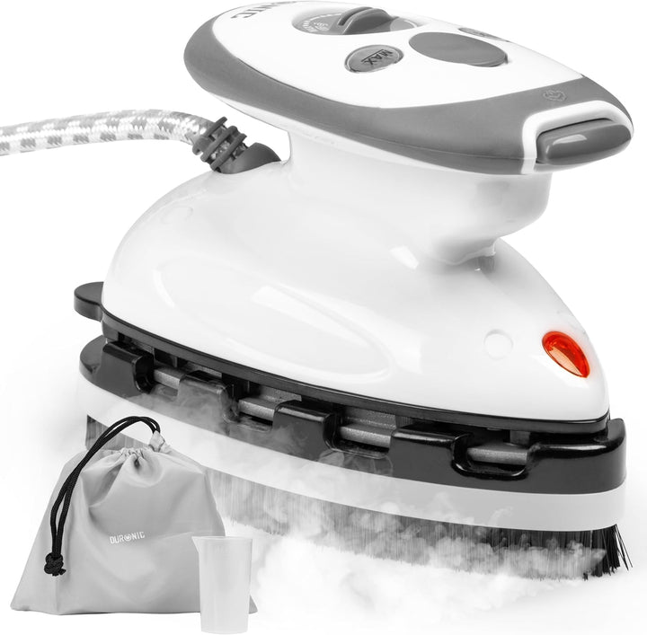 Duronic SI2 WE Mini Reisebügeleisen, 375W Mini Bügeleisen, Dampfbügeleisen 50ml Wassertank, kleines
