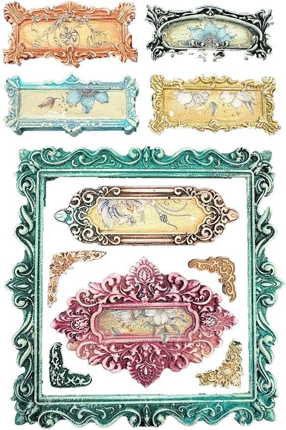 Stamperia - Silicon Mould A5 for Scrapbooking, Bullet Journals and More, Non-Stick Surface, Suitable