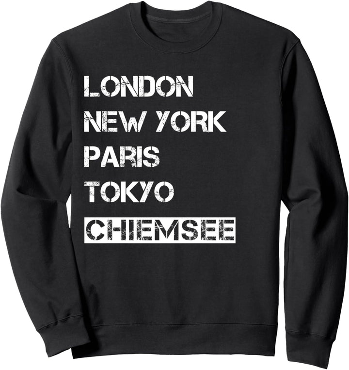 Meine Heimat Chiemsee! Geburtsort & Heimatliebe Chiemsee Sweatshirt