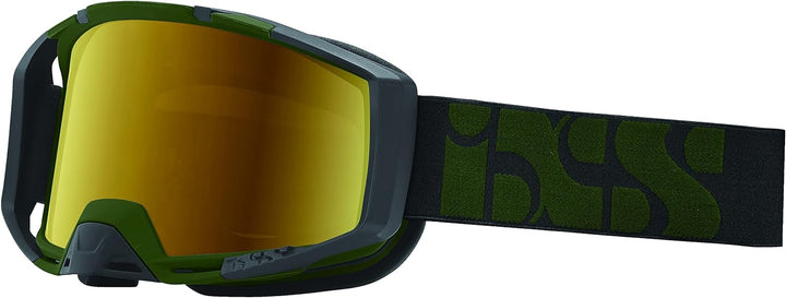 IXS Hack Goggles oliv/gold