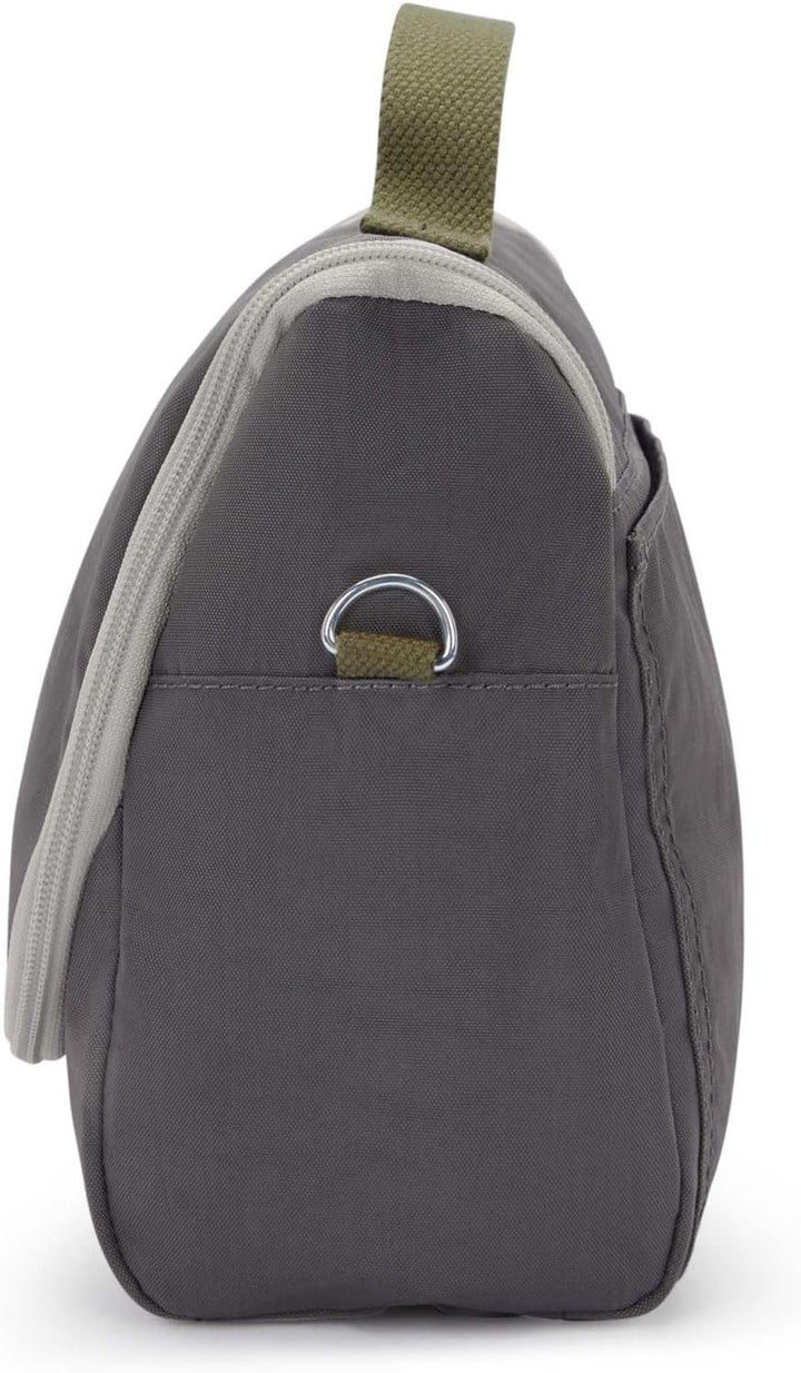 Kipling New KICHIROU Large Lunchbox, Pouches, Cases, Back to Grey (Grey), Back To Grey