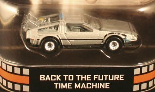 Hot Wheels Retro Back to the Future 1:55 Die Cast Car DeLorean Time Machine