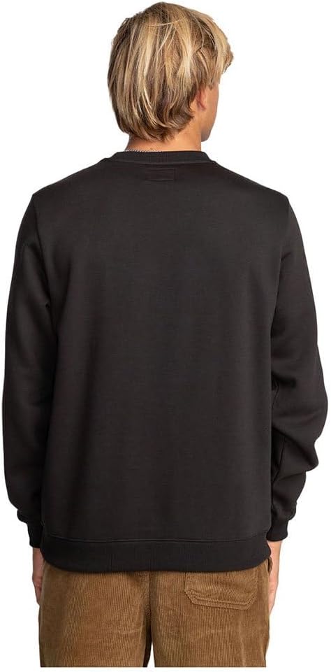 Billabong Herren Swell Cr Sweatshirt (1er Pack) M Schwarz, M Schwarz