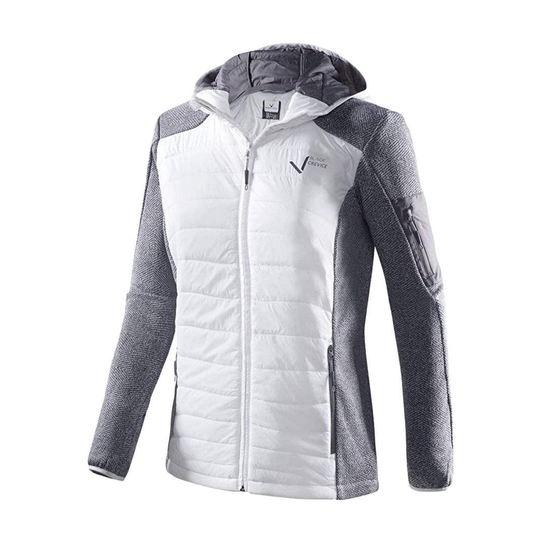 Black Crevice Damen Hybridjacke (weiss, 38)