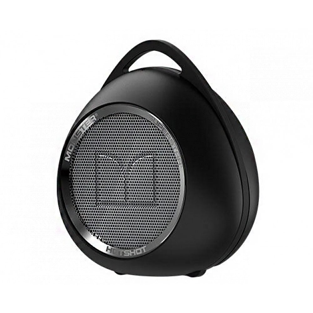 Monster Superstar Hotshot Stereo-Lautsprecher, zylindrisch schwarz Platin, schwarz platin