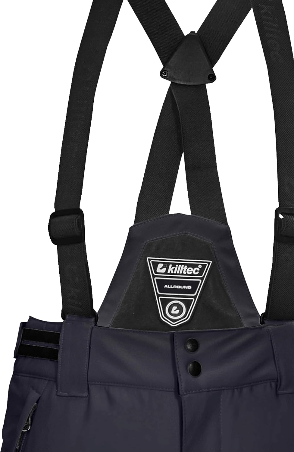Killtec Mädchen Skihose/Funktionshose mit abzippbarem Latz, Schneefang und Kantenschutz Ksw 77 Grls