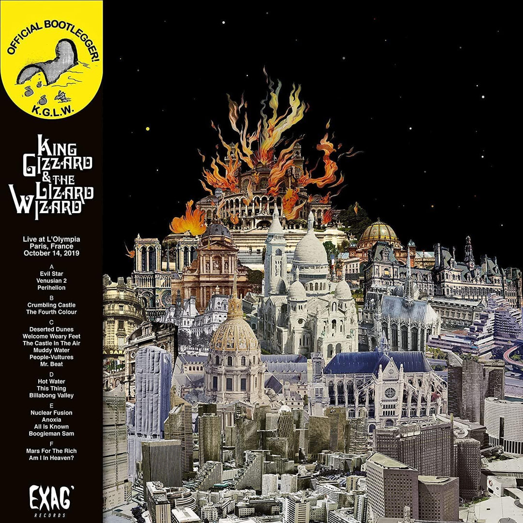 Live in Paris, Vinyl